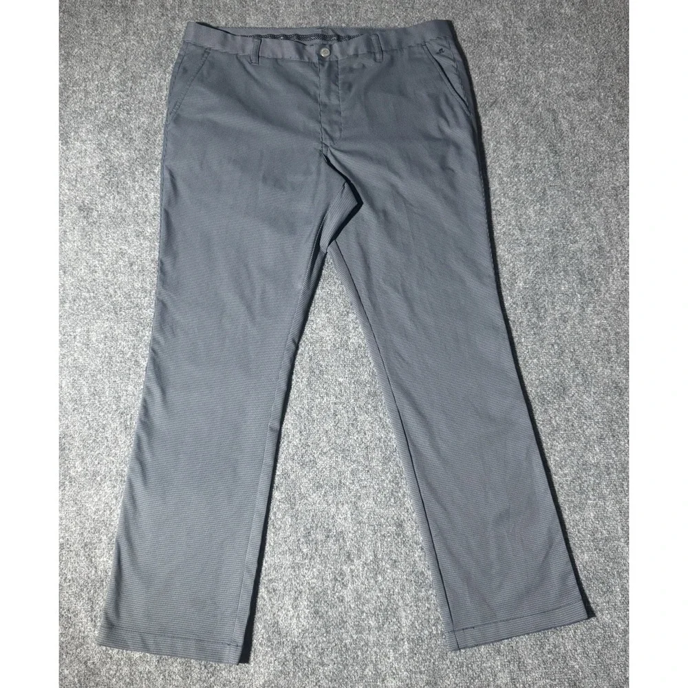 Bonobos Maide Golf Pants Men 38x31.5 Houndstooth Performance Chino Slim Straight